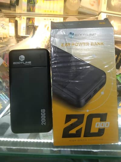 edotline e. 65 power bank 20,000 mAh