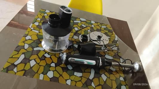 chopper mixer and hand blender