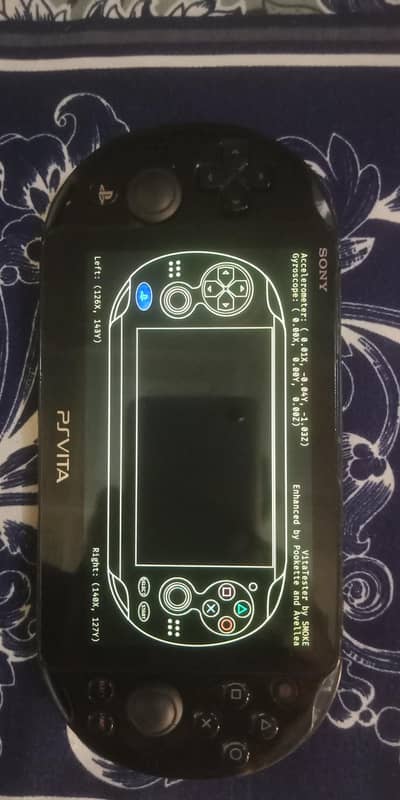 ps Vita slim model jailbreak 128 GB screen protector no scratch