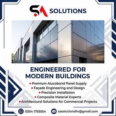 ACM Panel/ Building Front Elevation/ Exterior Wall Cladding/ ACP Sheet