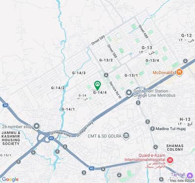 25*50 5 Marla Brandnew House For Sale In G-14/4 Islamabad