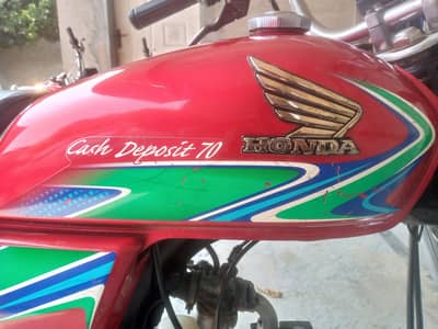 Honda CD 70 Urgent For Sale | Geniune | Calls  Only 0320-0092003