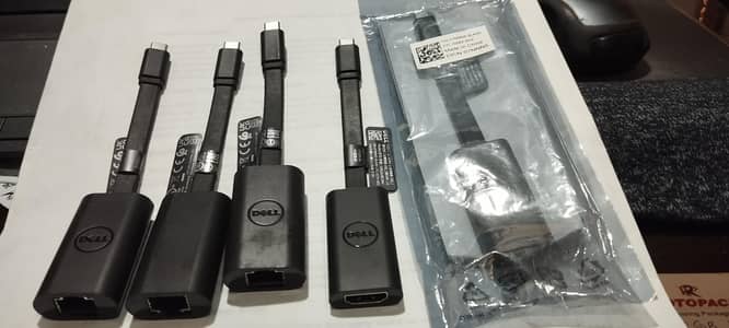 type C  to Rj 45 ethernet connector and Hdmi connector