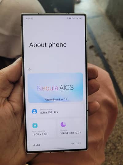 Zte nubia Z50 Ultra official tex paid exchange possible