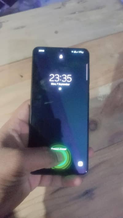 Samsung Mobile A31 indisplayfinger work