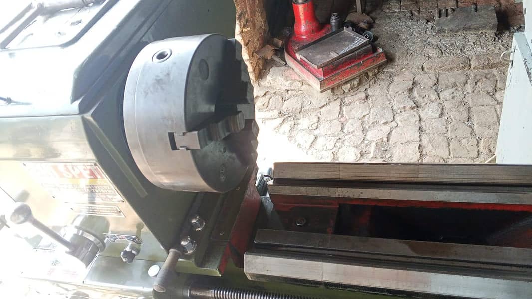 lath machine dril machine all setup 0