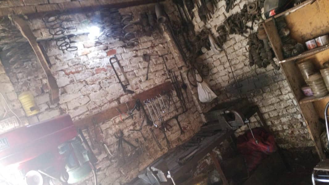 lath machine dril machine all setup 6