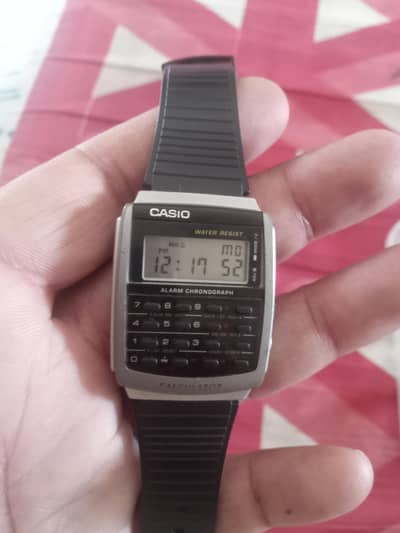 casio calculator watch