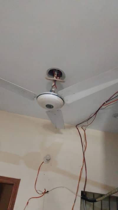 Two ceiling fans