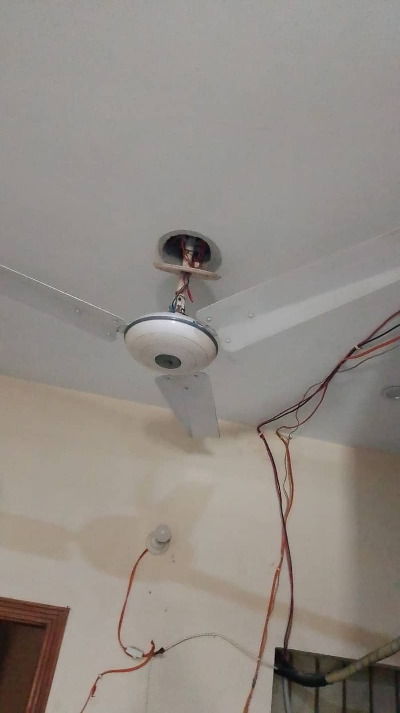 Two ceiling fans 0