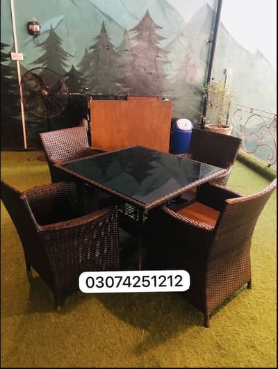 Rattan Chairs Outdoor Dining Sets