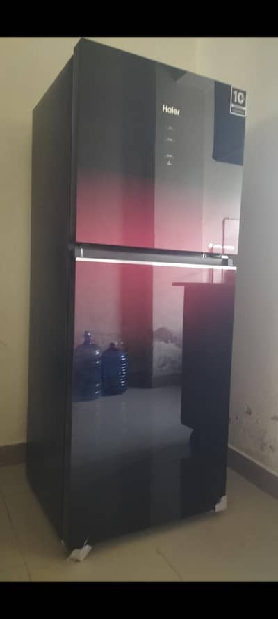Haier Glass Door Digital Inverter Fridge