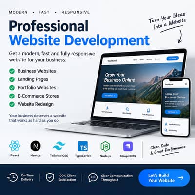 Professional Business Website Development