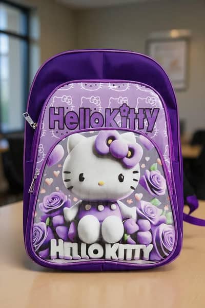 Kids School Bag – Hello Kitty Design | New & Stylish