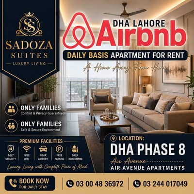 Short stay, long-lasting comfort. Book your daily apartment now!