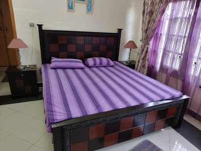 King Size Double Bed, Dressing, Side Tables