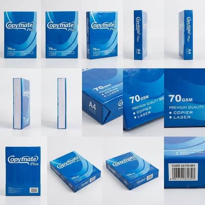 copy mat Plus 70 gram paper premium quality.               huge quanti