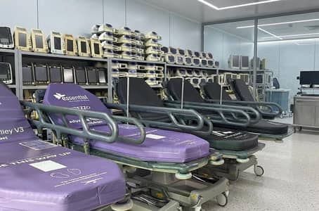 Patient Trolley Version/high-quality hospital patient transfer trolley