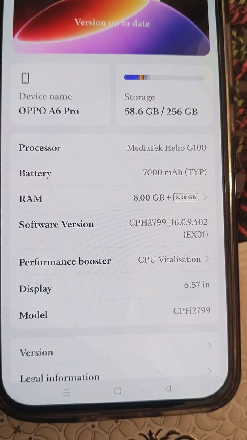 OPPO A6 0