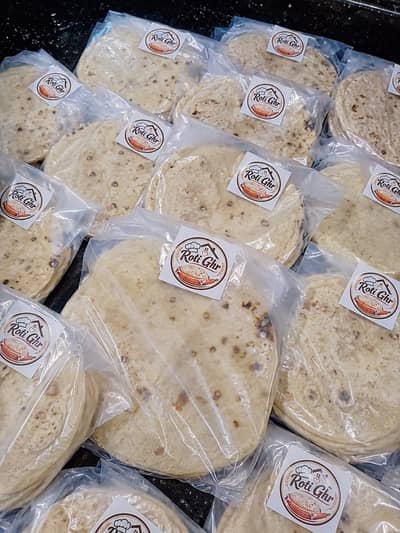 ghr ki taza roti