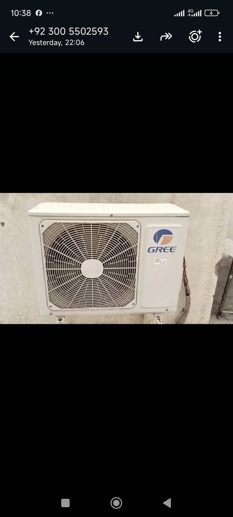 Gree split invater 0