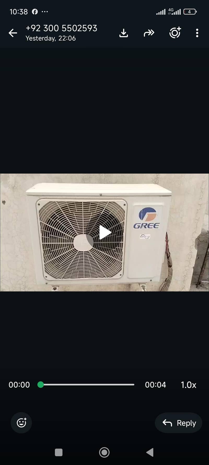 Gree split invater 1