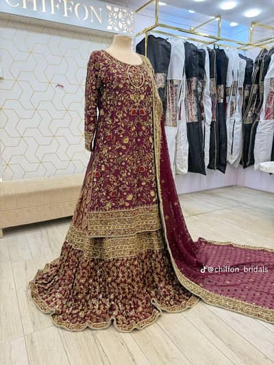 bridal farshi lehnga