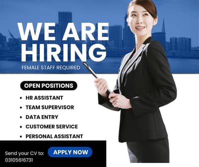 Urgent 5 female 2 Male Required office clerk Medical Assistant