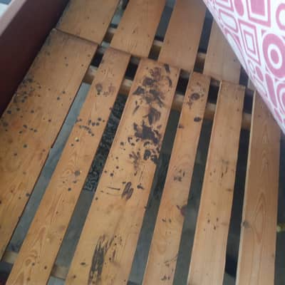 soild wood Double bed for sale