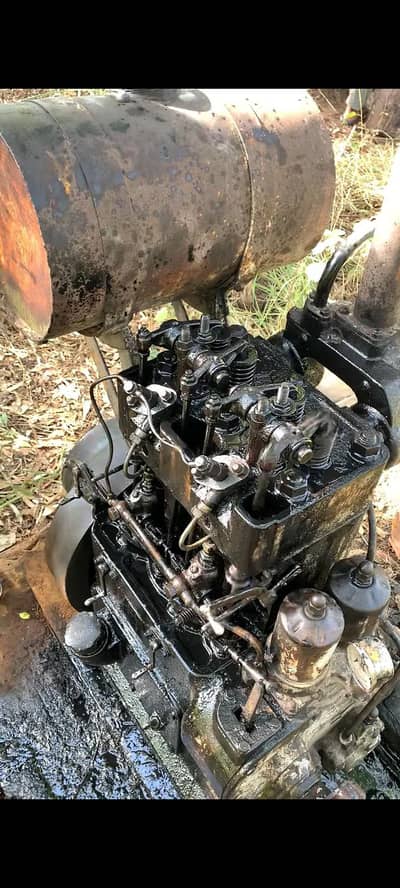 turbine engine with 2 cylinder