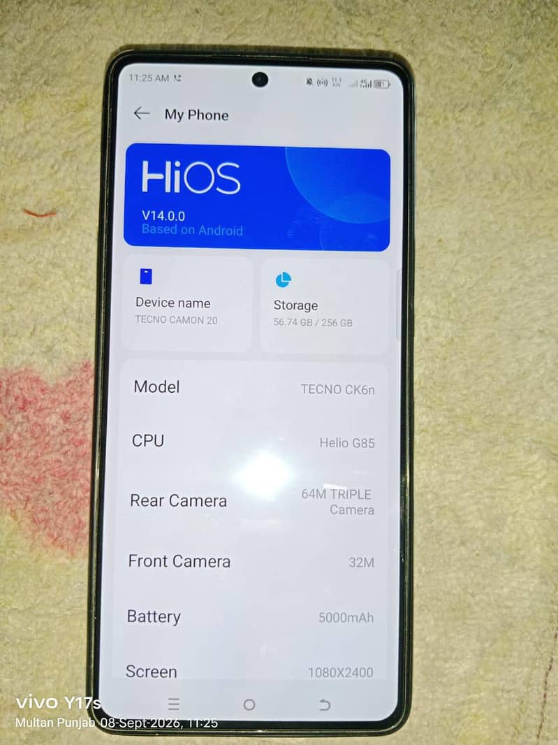 Tecno CAMON 20 5