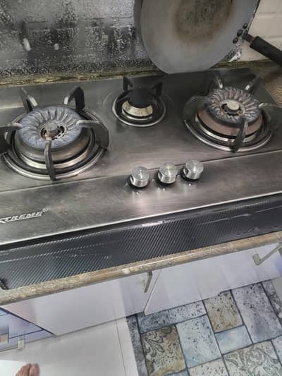 JUST SLIGHTLY USED KITCHEN STOVE,TURBO AND SINK