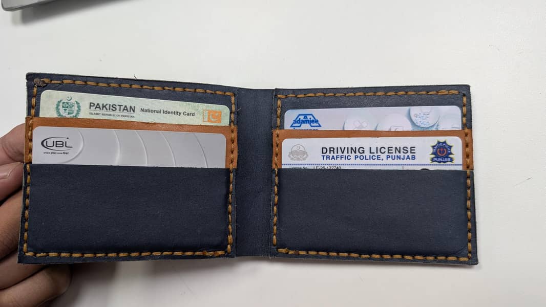 Hand made leather wallets 2