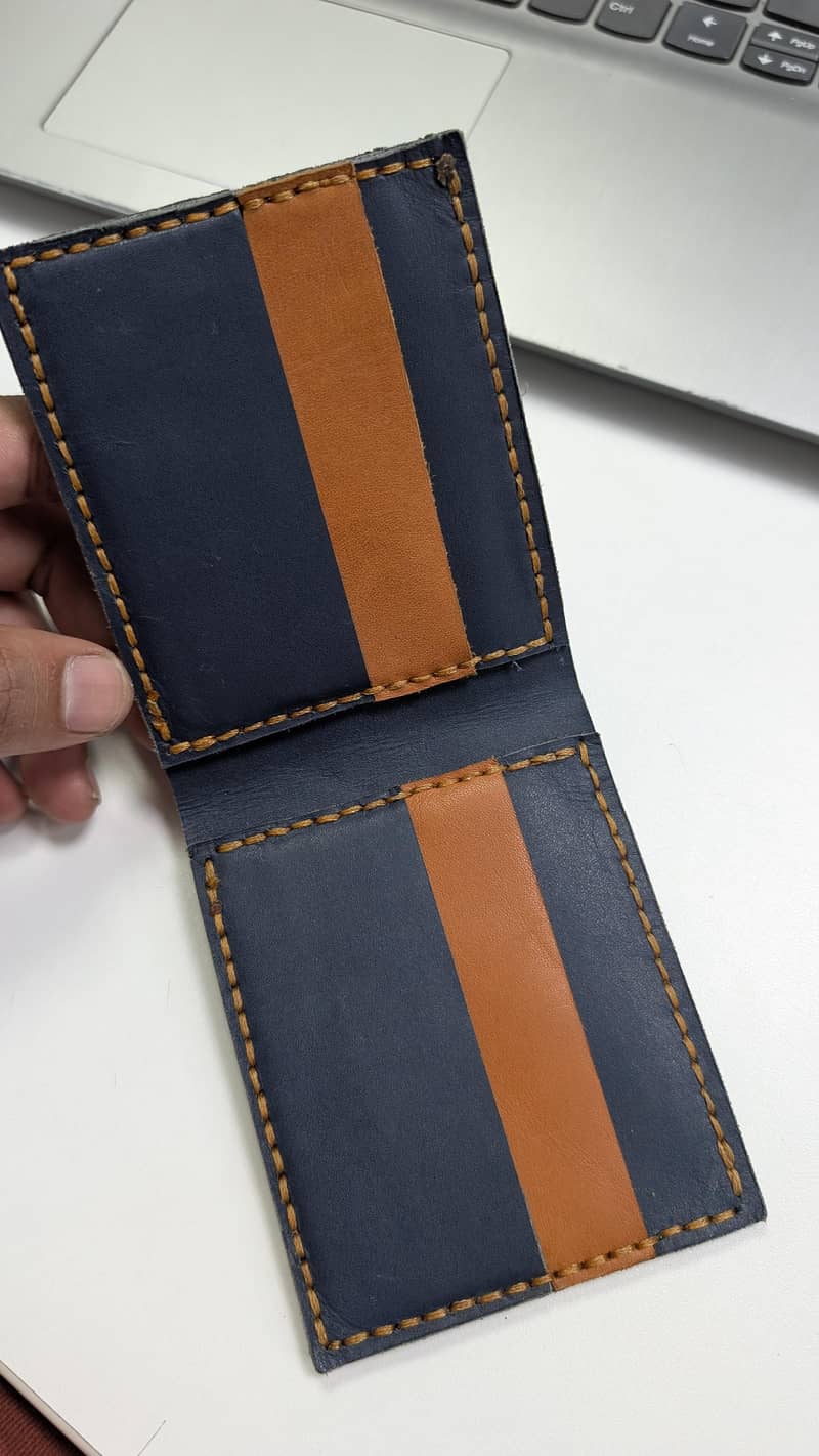 Hand made leather wallets 4