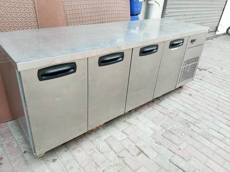 INOMAK 4 Door Commercial Refrigerator | Imported | Stainless Steel 1