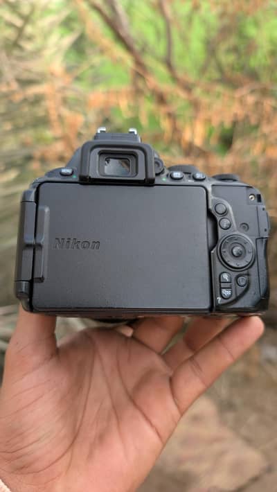 Nikon D5500 touch screen
