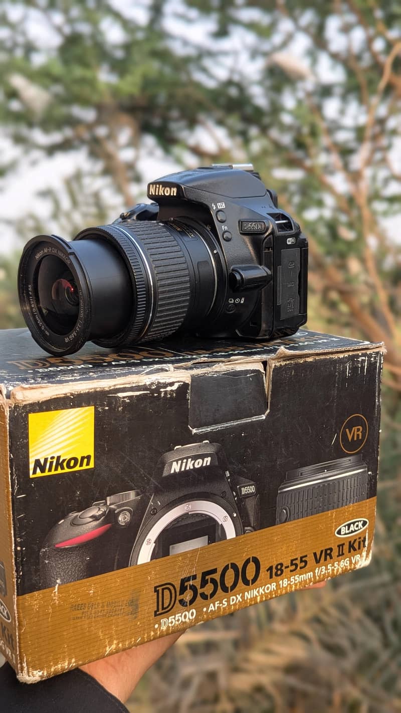 Nikon D5500 touch screen 3
