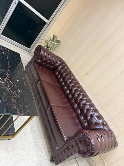 Sofa for sale urgent customized Two units three seater 49500 each Lhr