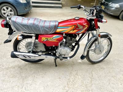 Honda CG 125 New Model September 2026 Red Colour