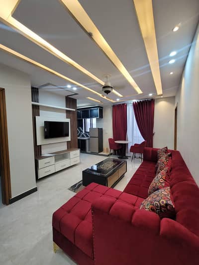 1 bed luxury furnished apartment available for rent sector C bahria town Lahore