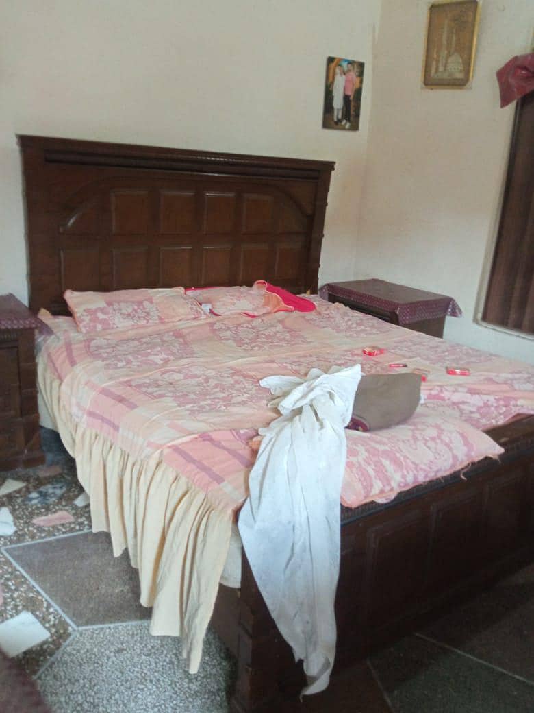 double bed with side tables 1