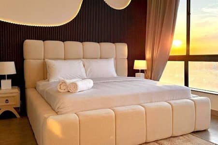 Daily basis weekly basis Two bedrooms fully furnished luxury apartments available for rent Gulberg greens Islamabad Project In Sky Park One