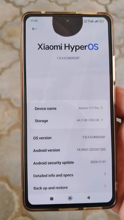 Xiaomi 11T Pro 5g 8 256gb p. at. c. h aprove condition pick main deakh lo