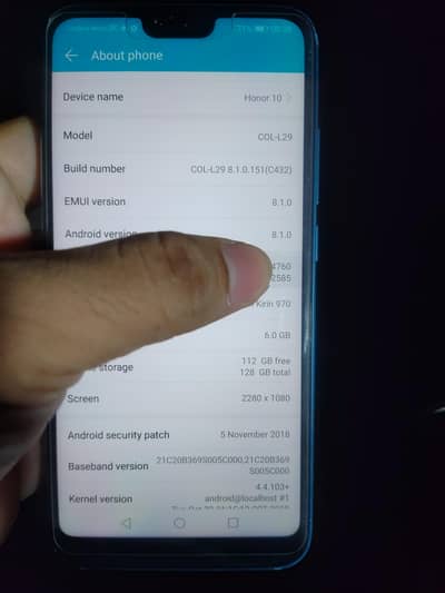 OnePlus n10 5g and honor 10 both non pta
