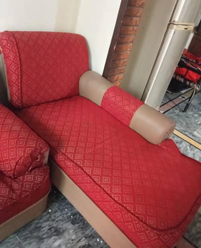 One deewan and 4 seater sofa