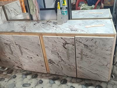1 Display Shelf 1 adad Counter Cabinet all ok