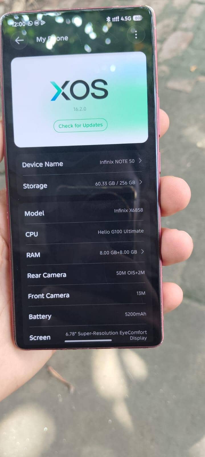 Infinix Note 50 4