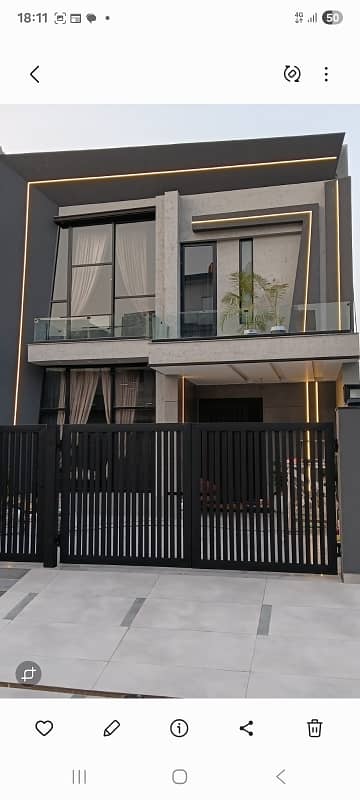 10 Marla Brand New House For Sale In Formanites Housing Scheme Lahore 25*90 Good Location 5 Master Bedrooms Park Masjid Shops Schools Lead University