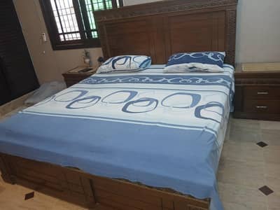 shisham wood bedset