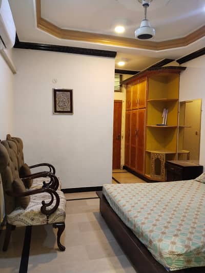 Two bedrooms furnished portion available for rent in E11 2